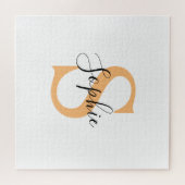 Gepersonaliseerd Jouw naam, aangepaste naam, Birth Legpuzzel (Horizontaal)