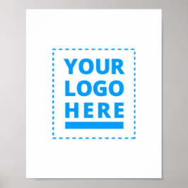 Gepersonaliseerd Jouw tekst- of Logo-Banner Poster