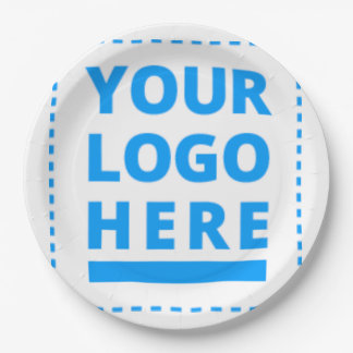 Gepersonaliseerd Jouw tekst of Logo hier 2-inch vi Papieren Bordje