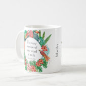 Gepersonaliseerd JW 2023-jaartekst Psalm 119:160 O Koffiemok (Voorkant links)