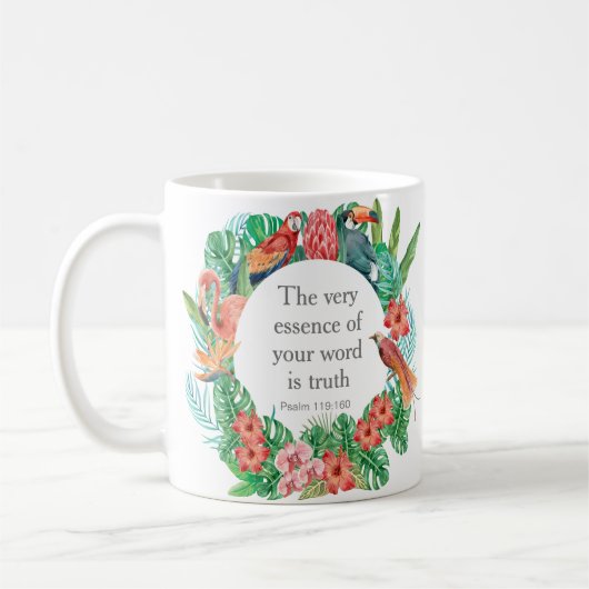 Gepersonaliseerd JW 2023-jaartekst Psalm 119:160 O Koffiemok (Links)