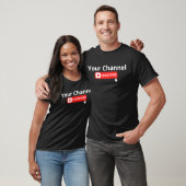 Gepersonaliseerd kanaalabonnement T-Shirt (Unisex)