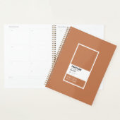 Gepersonaliseerd karamel Notitieboek | Aangepaste (Display)