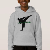 Gepersonaliseerd Karate Hoodie (Voorkant)