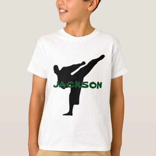 Gepersonaliseerd Karate Shirt (Voorkant)
