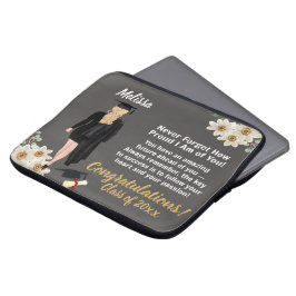 Gepersonaliseerd Keepsake-Afstuderen Laptop Sleeve