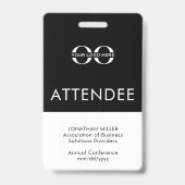 Gepersonaliseerd kenteken badge (Achterkant)