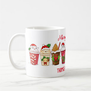 Gepersonaliseerd kerstcadeau voor koffieliefhebber koffiemok