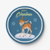 Gepersonaliseerd kerstcadethemapapier bord (Voorkant)