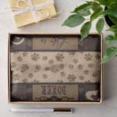 Gepersonaliseerd kerstfeest, het leven is beter me tissuepapier (Geschenk)