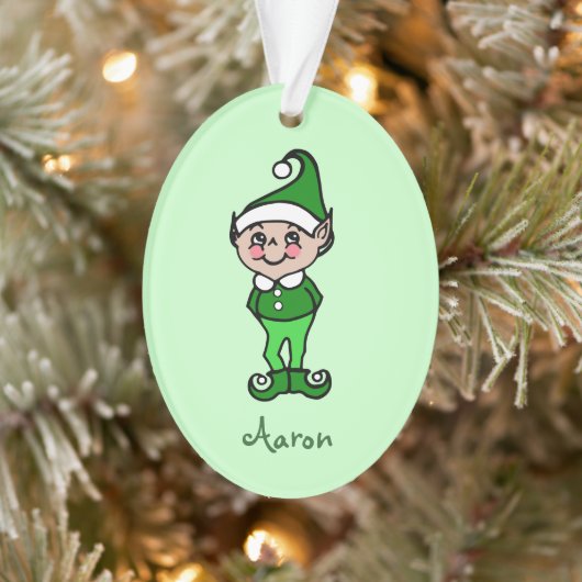 Gepersonaliseerd kerstfeest Ornament (Boom)
