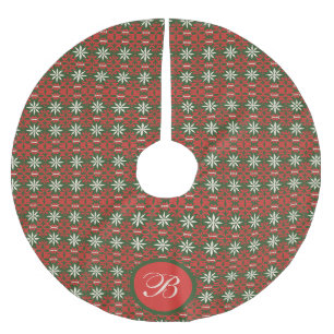 Gepersonaliseerd kerstfeest/winter kerstboom rok