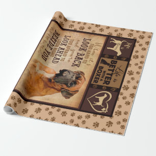 Gepersonaliseerd kerstgebak, het leven is beter ge cadeaupapier