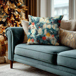 Gepersonaliseerd kerstkussen met naam en citaat kussen