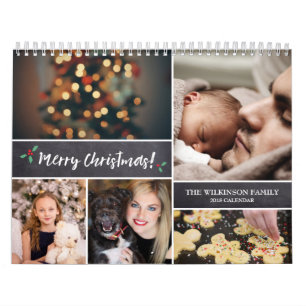 Gepersonaliseerd, Kerstmis, fotocollage Kalender
