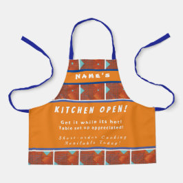 Gepersonaliseerd keuken openen + 3Comments Fun Sch Schort
