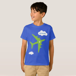 Gepersonaliseerd kind verjaardagsfeest t-shirt