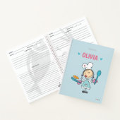 Gepersonaliseerd kinder receptenboek notitieboek (Binnen)