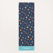 Gepersonaliseerd Kinder ruimtespecificeerd thema Yogamat (Voorkant)