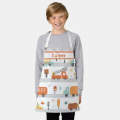 Gepersonaliseerd Kinder Schort (Gedragen)
