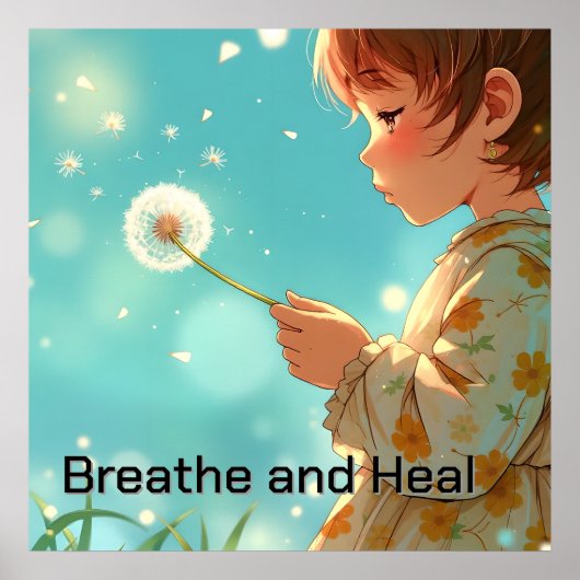 Gepersonaliseerd kinderen kunst poster (Voorkant)