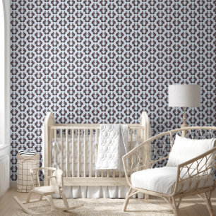 Gepersonaliseerd kleine hartjes Art rode bessen li Behang