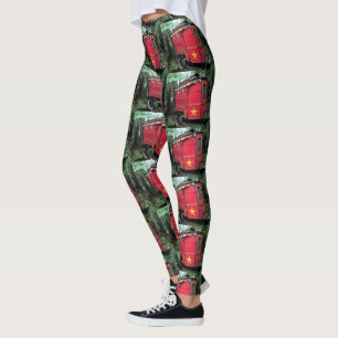 Gepersonaliseerd kleine kleine roodkever leggings