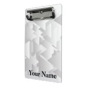 Gepersonaliseerd klembord mini klembord (Angled2)