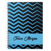 Gepersonaliseerd kleurig patroon notitieboek (Voorkant)