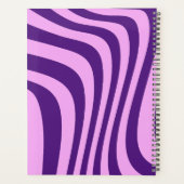 Gepersonaliseerd kleurig patroon planner (Achterkant)