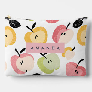 Gepersonaliseerd kleurrijk Schattige appelpatroon Etui