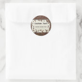 Gepersonaliseerd Koffiejournaal Label (Tas)