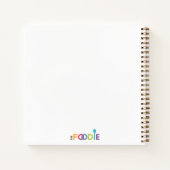 Gepersonaliseerd kookboek (uw foto) notitieboek (Achterkant)