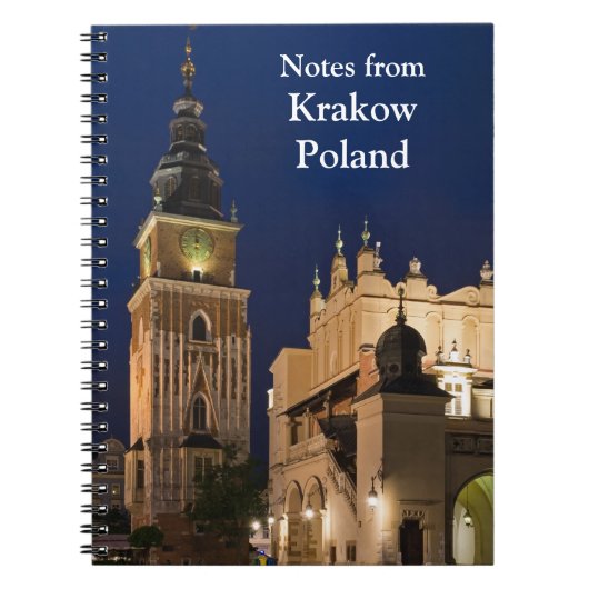 Gepersonaliseerd Krakow Polen Notitieboek (Voorkant)