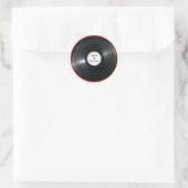 Gepersonaliseerd label LP Record (Tas)
