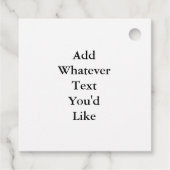 Gepersonaliseerd Labels (Achterkant)