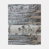 Gepersonaliseerd land Robuust hart Fleece Deken (Voorkant)