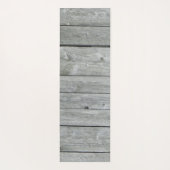 Gepersonaliseerd land Rustic Wood Barn Yoga Mat (Achterkant)