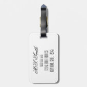 Gepersonaliseerd || Lavender-veld Bagagelabel (Achterkant verticaal)