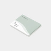 Gepersonaliseerd lesgeven post-it® notes (Schuin)