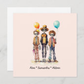 Gepersonaliseerd Leuk Kind Zombie Halloween (10) (Voorkant / Achterkant)