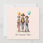 Gepersonaliseerd Leuk Kind Zombie Halloween (10) (Voorkant)