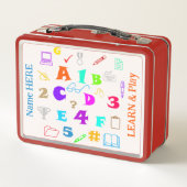 Gepersonaliseerd Leuke Kinder schoolbenodigdheden, (Achterkant)