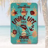 Gepersonaliseerd Leven Een Cruise bij een Tijddeur Magneet