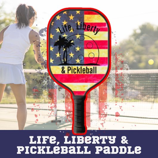 Gepersonaliseerd Leven Vrijheid & Pickleball Paddle