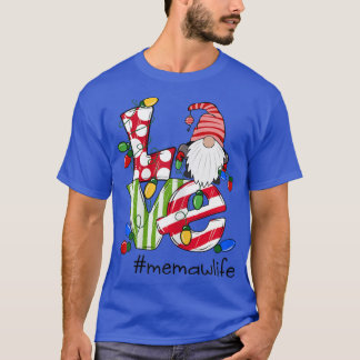 Gepersonaliseerd liefdesgeheugen Snoep Gnome Chr T-shirt