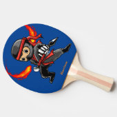 Gepersonaliseerd Little Ninja Ping Pong Paddle Tafeltennisbatje (Zijkant)