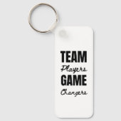 Gepersonaliseerd Logo Inspirerend Teamspeler Kanto Sleutelhanger (Voorkant)