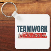 Gepersonaliseerd Logo Inspirerend teamwork-bedrijf Sleutelhanger (Voorkant)
