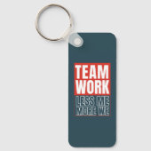 Gepersonaliseerd Logo Inspirerend teamwork-bedrijf Sleutelhanger (Voorkant)